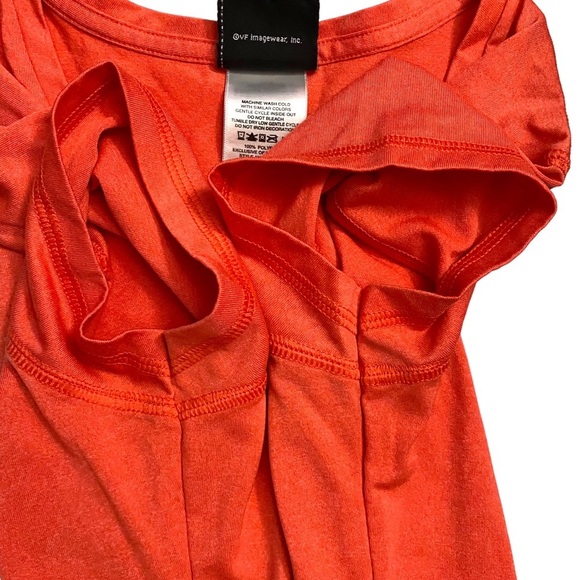 Harley-Davidson Coral V-Neck T-Shirt Tomahawk Wisconsin Graphic Printed Medium - Picture 14 of 16